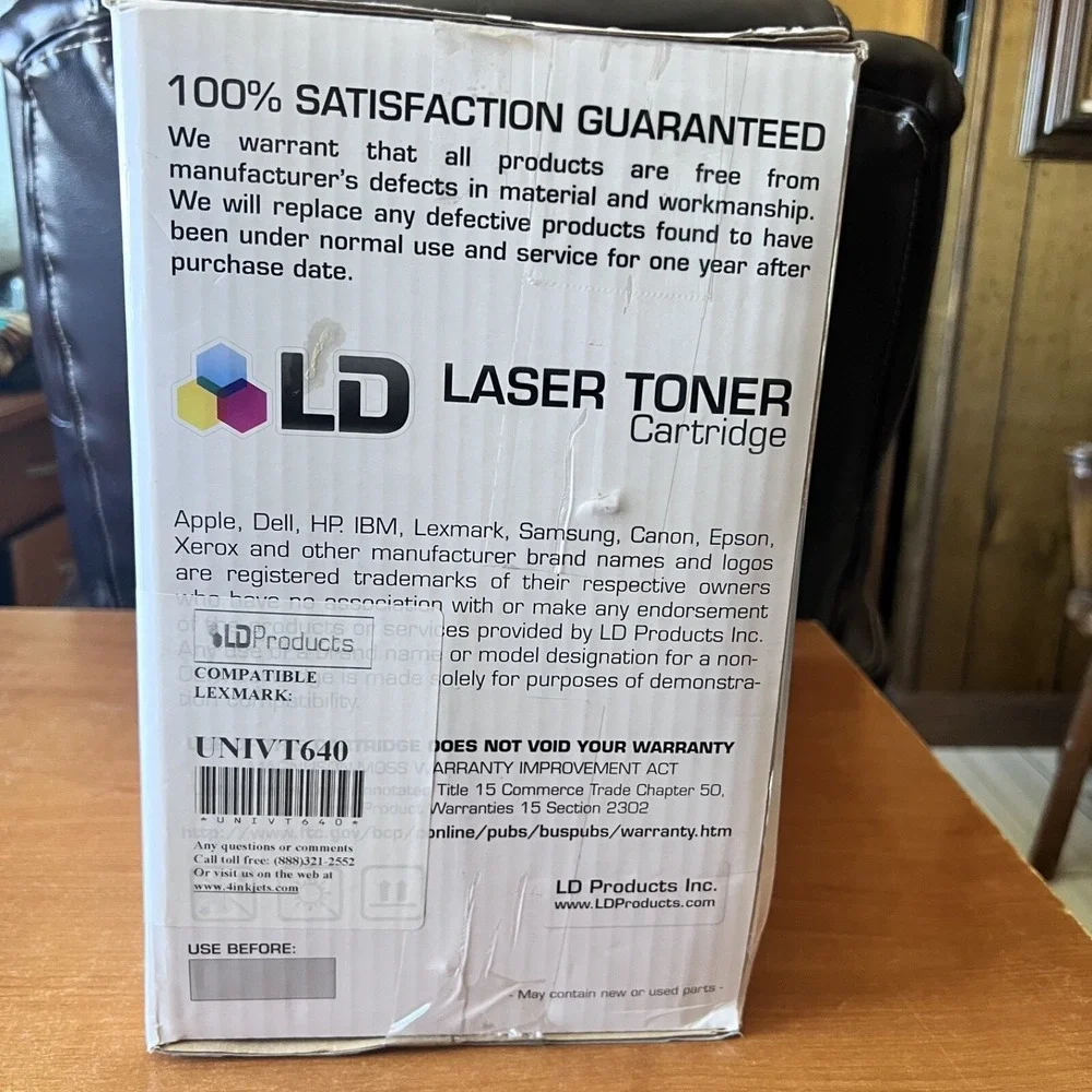 LD Laser Toner Catridge New Never Open